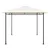 Vidaxl Paviljon 384x281x270 cm krem 180 g/m2