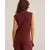 WE Fashion Top  temno rdeča
