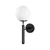 Opviq Zidna lampa E14 Socket, Crno-Bela