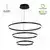 LED visilica F2047-130V BK