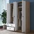 Hanah home Ormar 120x170x42,5cm Orah