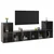 TV ormarići 4 kom sjajni sivi 72x35x36,5 cm konstruirano drvo