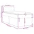 vidaXL vidaXL Box spring postelja z vzmetnico temno siva 90x190 cm blago, (21291962)