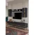 Hanah Home TV komoda Ilay, antracit / zlatna