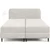 Boxspring postelja Fubu - 140x200 cm