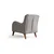 Atelier del Sofa Fotelja Nice Bergere, Siva