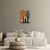 Atelier Del Sofa Zidna dekoracija Love Under The Tree, 45x58 cm, Crna
