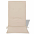 Jastuci za vrtne stolice 2 kom krem 120 x 50 x 3 cm od tkanine