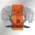 Sogno Forestale -4 RedBlack Decorative Wooden Wall Accessory