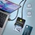 AXAGON CRE-SM3SD, USB-A FlatReader Bralnik pametnih kartic (eCard) + SD/microSD/SIM, 1,3 m kabel
