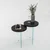 Hanah Home Set klub stolova Serenity 2, 2 komada, Antracit