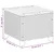 Vrtni stol crni 45 x 45 x 37 cm od poliratana i bagremovog drva