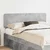 Vidaxl Vzglavje Betonsko siva Konstruiran les