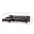 Atelier del Sofa Ugaona garnitura Petra Antracit