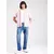 LEVIS ® Srajca CLASSIC svetlo rdeča/bela