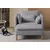 ATELIER DEL SOFA Fotelja Flexy Grey
