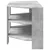 KutuskiTVormar Betonski sivi 102x40,5x45cm Konstruirano drvo