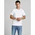 JACK & JONES Majica, črna, bela
