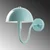Opviq Zidna lampa Togg-14822, 20x35x27cm, IP20, Tirkizna