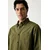 HUGO Srajca Egrin 50566885 Temno zelena Regular Fit