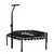 INLEA FITNESS Trampolin 130 cm z ročajem – črn
