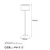 Opviq Way 11612 Podna lampa, Mesing