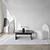 Hanah Home Klub sto Theseus, 105x35x60 cm, Crni