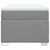 Vidaxl Box spring postelja z vzmetnico svetlo siv 100x200 cm blago
