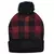 Kapa URBAN CLASSICS - Pom - TB6532 - black/red