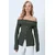 Trend Alacati Stili Ženska bluza Alc-X14527, Maslinasta