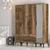 Hanah home Ormar Kumsal PTR 160x47,5x201cm Orah