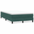 Box Spring krevet bez madracem tamno zeleni 120x220 cm baršun