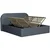 Tapacirani Krevet Bilbao Storage 180/200 cm , siva