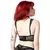Modrček za ženske KILLSTAR - Wild Rose Mesh - Črna - KSRA005509