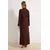 Trendyol Modest Ženska haljina Tctss26Eb00030, Smeđa