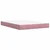 Vidaxl Box spring postelja z vzmetnico roza 160x200 cm žamet