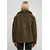 Womens biker jacket Sherpa olive