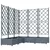 Vrtna saksija 5 pcs Svijetlo siva 120 x 120 x 125,5 cm Plastika