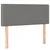 vidaXL Box spring postelja z vzmetnico temno siva 120x200 cm blago