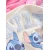 Next Pižama Stitch modra/svetlo modra/pastelno rumena/roza