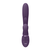Vive Kura Thrusting G-Spot Vibrator with Flapping Tongue & Pulse Wave Stimulator Purple