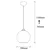 Opviq Gold 020 Visilica, Crna