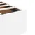 Vidaxl Otomanski posteljni okvir brez vzmetnice bel 100x200 cm