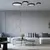 Sollux SL.1249 - ONYX LED plafonsko svetlo, 48W/230V, prečnik 60 cm, belo