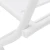 Bistro set za vrt 3 pcs Bijelo Čelik