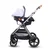 Jungle Kolica za bebe Cruze 2 2u1, Siva
