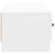 TV ormar s ladicama Bijela visokog sjaja 147 x 34,5 x 27 cm