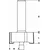 Bosch Glodalo za pregibe PRO 2608628449, 6.4 mm, 6 mm
