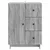 Kreveta Siva sonoma 66 x 34,5 x 90 cm Konstruirano drvo