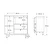 Hanah Home Komoda RE1-SW, 88x85x35.5 cm, Bela